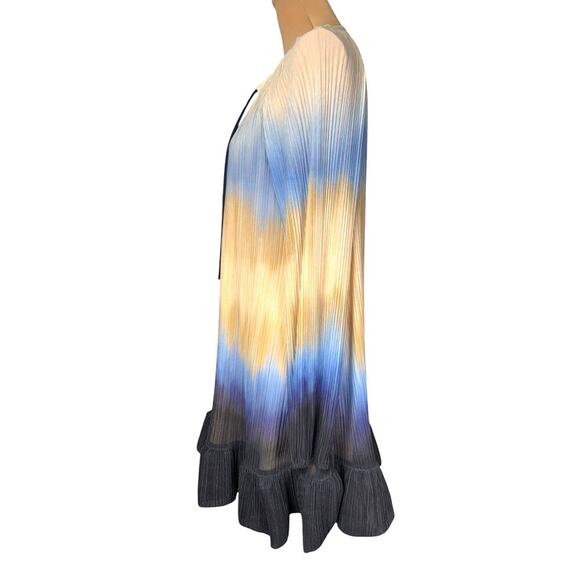 Jonathan Simkhai Adasia Mini Dress Sky Ombre Size 10‎ - Picture 7 of 10